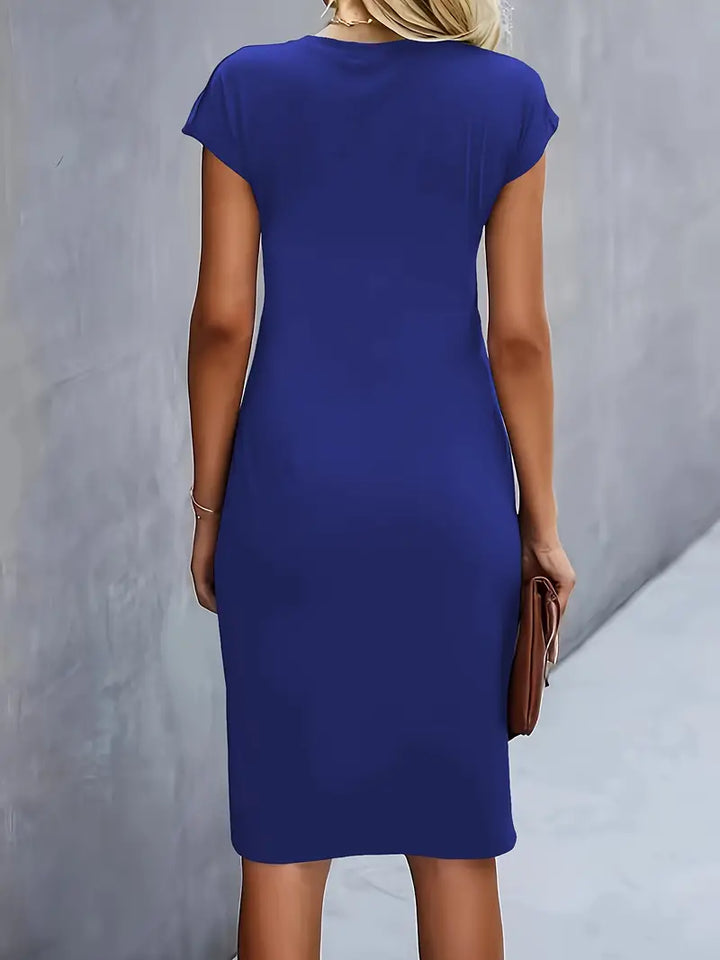 Katie | Women’s Classic Short Sleeve Bodycon Dress - Image 17