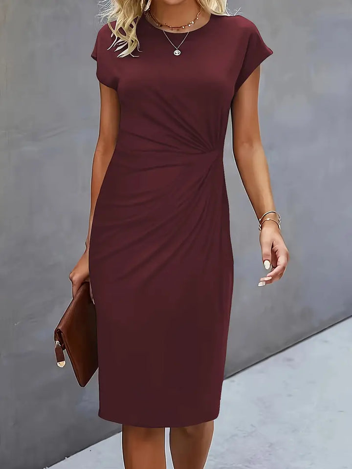 Katie | Women’s Classic Short Sleeve Bodycon Dress - Image 22