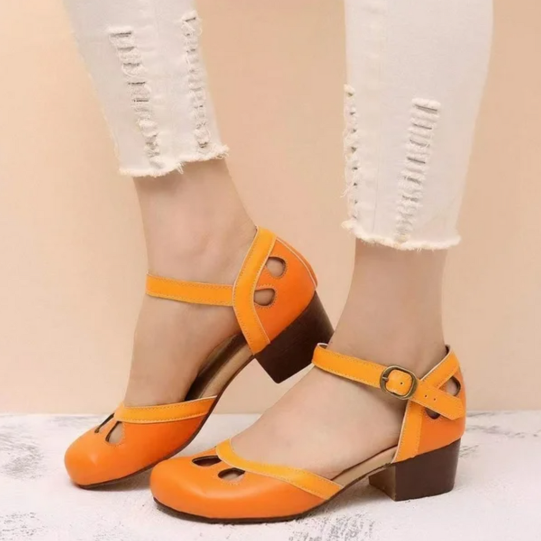 Patti | Comfortable Low-Heeled Sandals - Image 2