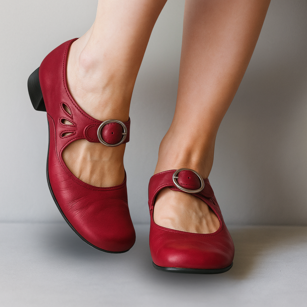 Colleen | Vegan Leather Comfort Sandals - Image 4