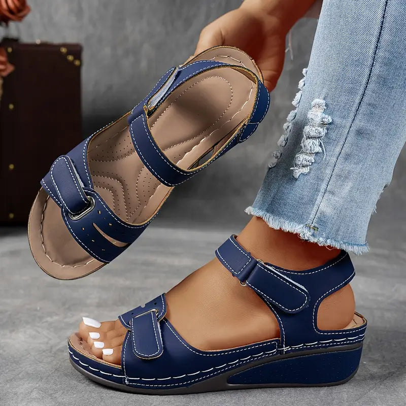 Nina | Wedge Heel Comfort Sandals - Image 4