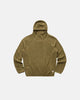Unisex long-sleeve grid texture hoodie with attached hood and elasticated hem
