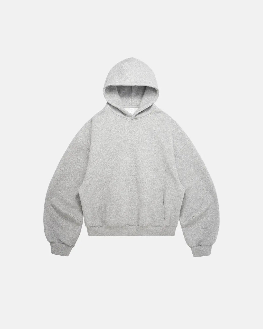 Unisex boxy fit pullover hoodie with hood and kangaroo pocket