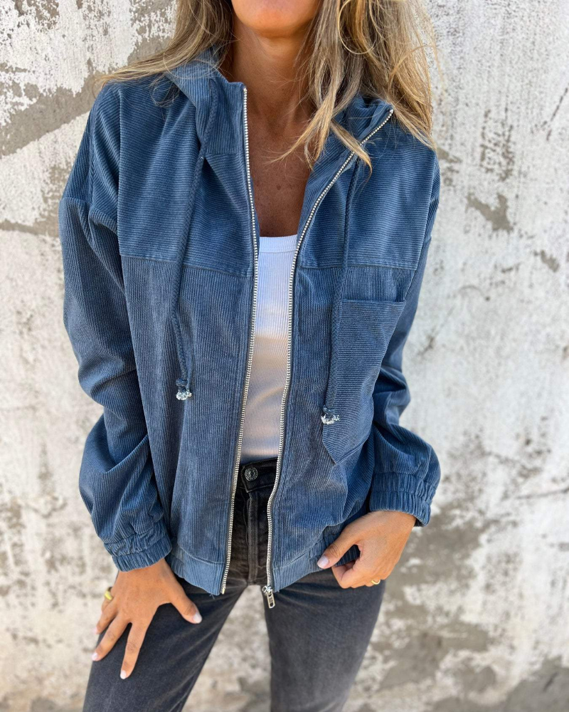 Women's Hooded Zip Jacket