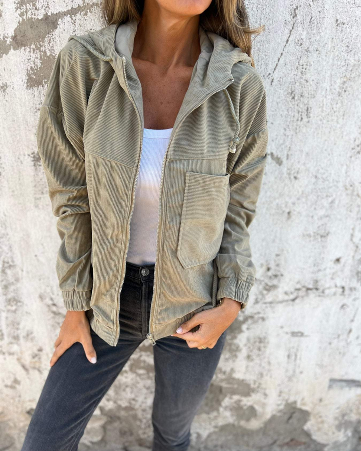 Women's Hooded Zip Jacket