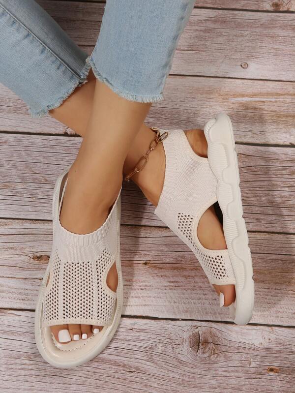 Luna | Women's Casual Open Toe Slip-On Platform Sandals