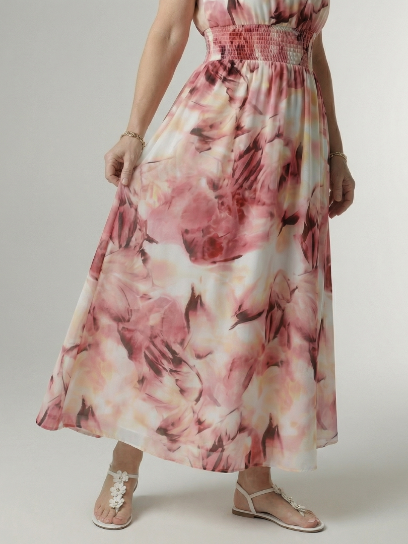 Sylin | Gathered Halter Midi Dress for Women - Image 14