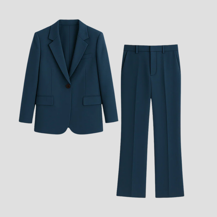 Jasmine | Women Tailored Suit Sets With Long Blazer Design - Image 1