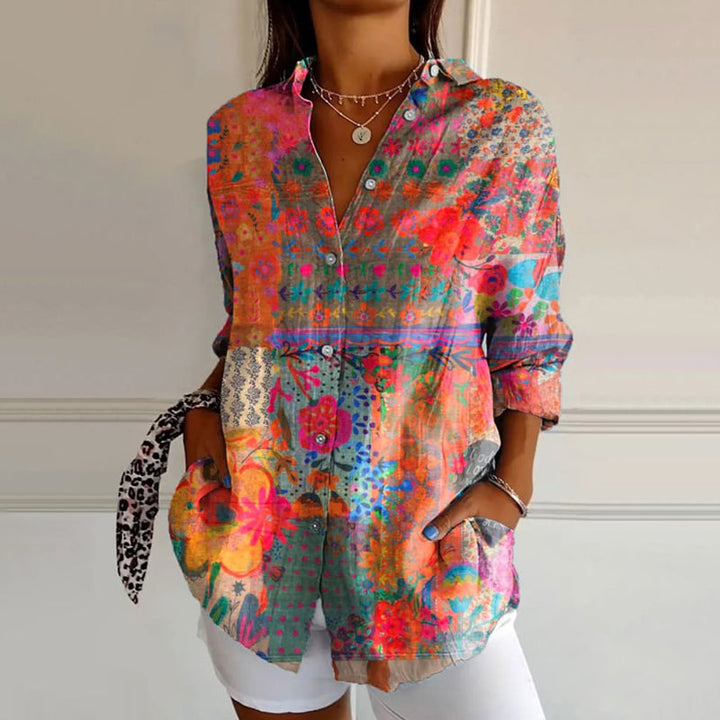 Tatiana | Timeless Floral Blouse - Image 1