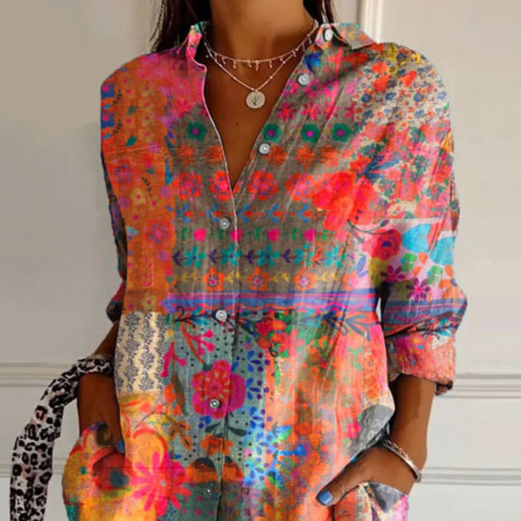 Tatiana | Timeless Floral Blouse - Image 2