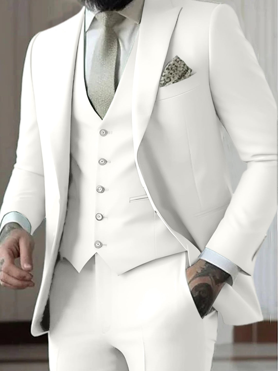 Men's 3-Piece Wedding Suit