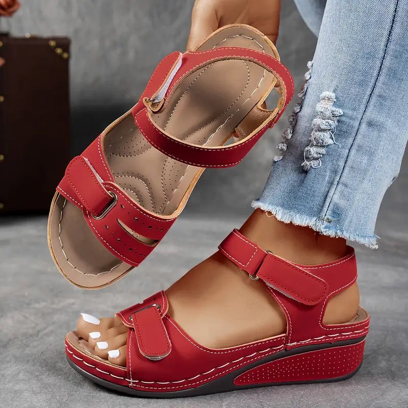 Nina | Wedge Heel Comfort Sandals - Image 8