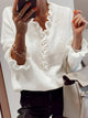 Darcey | Ruffle Blouse with Decorative Buttons for Women - Image 1