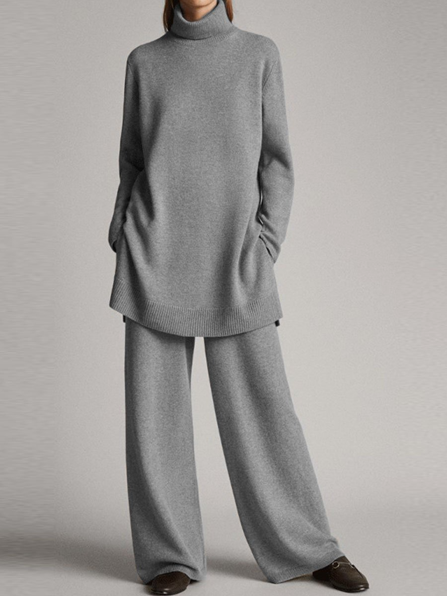 Grace | Women’s High Neck Two Piece Lounge Set - Image 3
