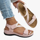 Women's Velcro Sandals - Adjustable Straps, Arch Support, Sizes UK 3-8