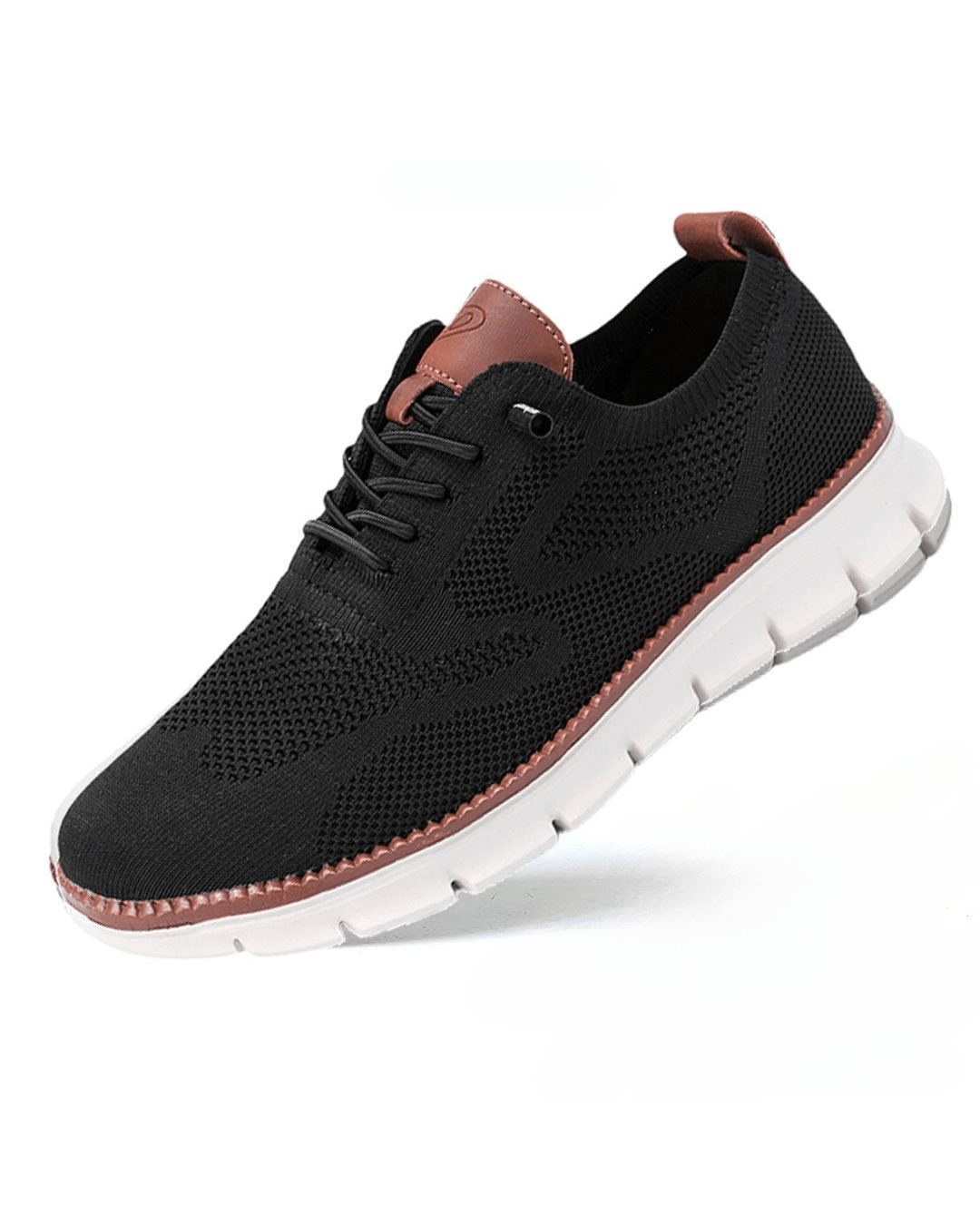 Unisex lace-up sneakers with textured panels and a white segmented sole