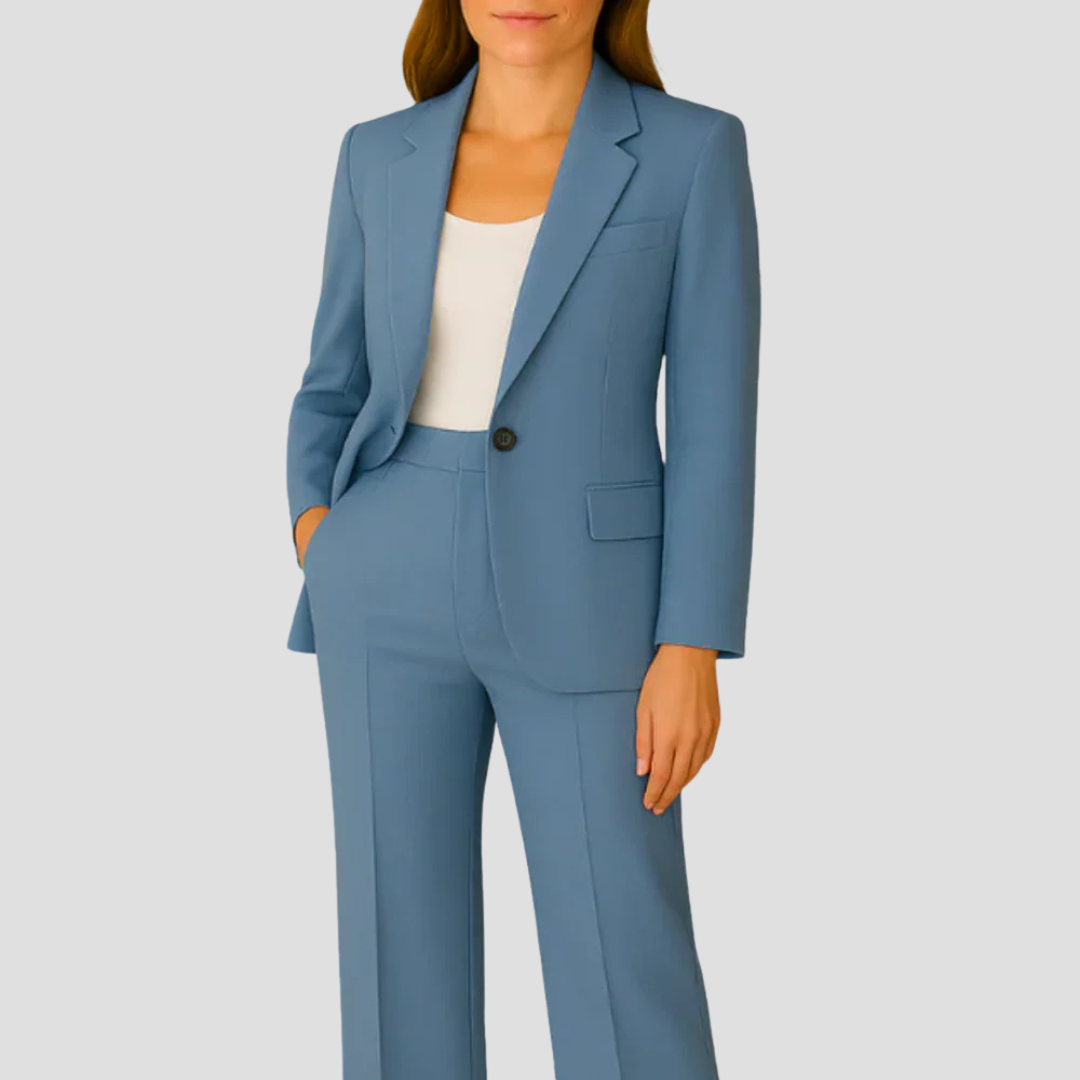 Jasmine | Women Tailored Suit Sets With Long Blazer Design - Image 5