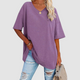 Women's V-Neck T-Shirt — Lightweight Elegant Summer Tee