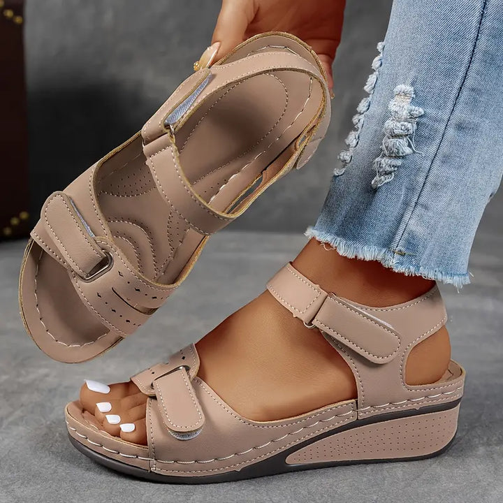 Nina | Wedge Heel Comfort Sandals - Image 6