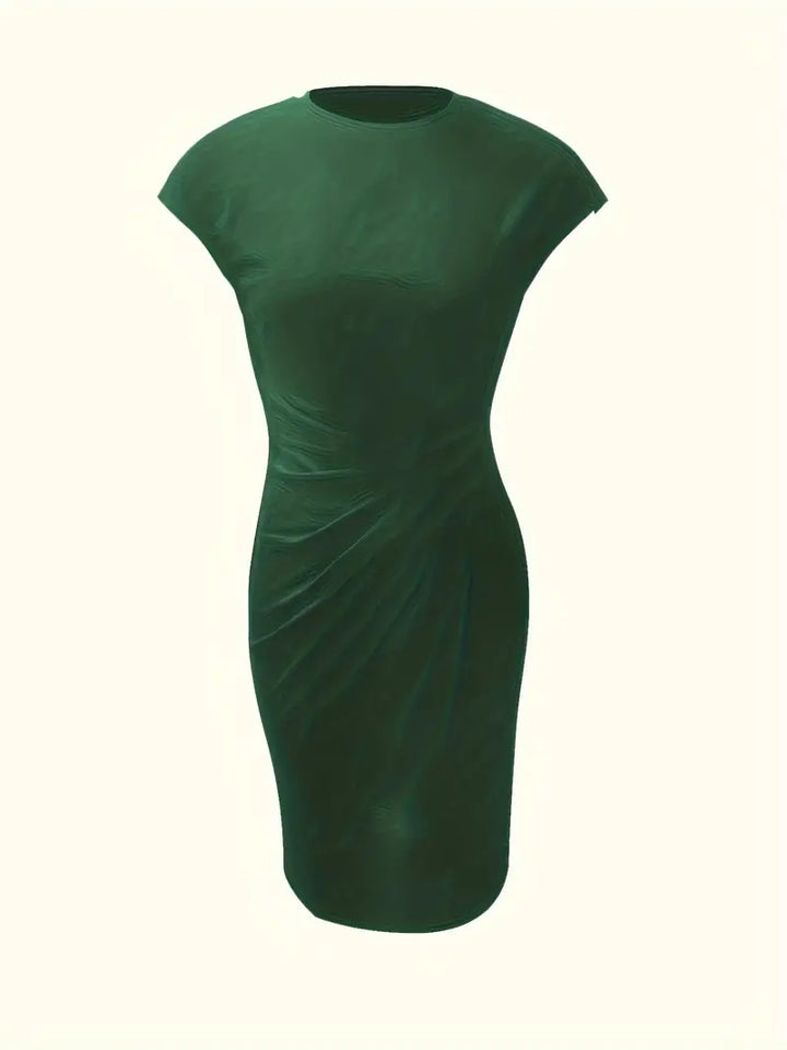 Katie | Women’s Classic Short Sleeve Bodycon Dress - Image 15