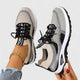 Women's Mesh Lace-Up Sneakers Lightweight Athletic Shoes