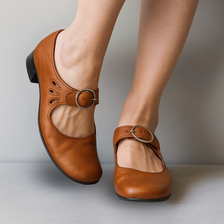 Colleen | Vegan Leather Comfort Sandals - Image 3