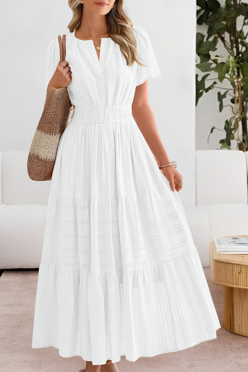 Adrianna | Boho Breeze Midi Dress - Image 5
