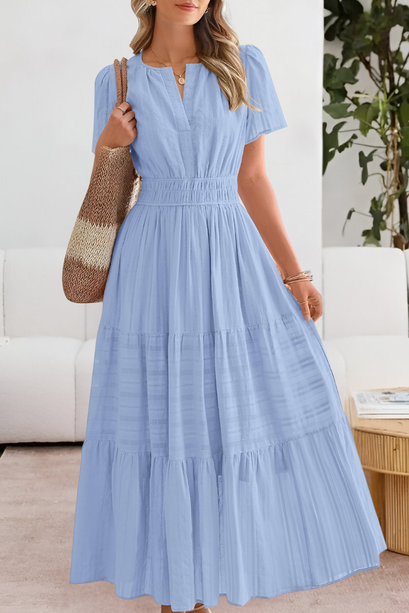Adrianna | Boho Breeze Midi Dress - Image 8