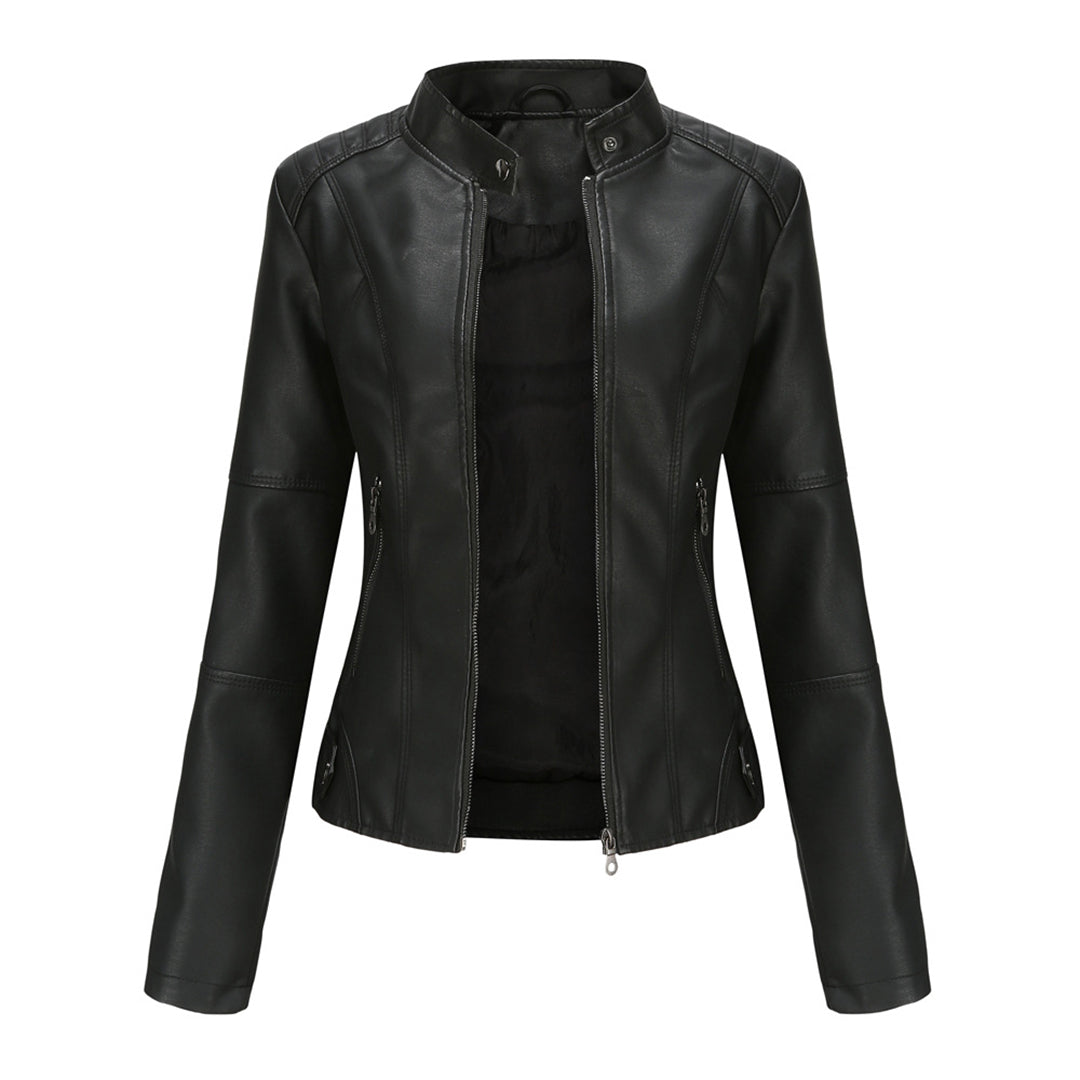 Women's Sleek Modern Zip Jacket