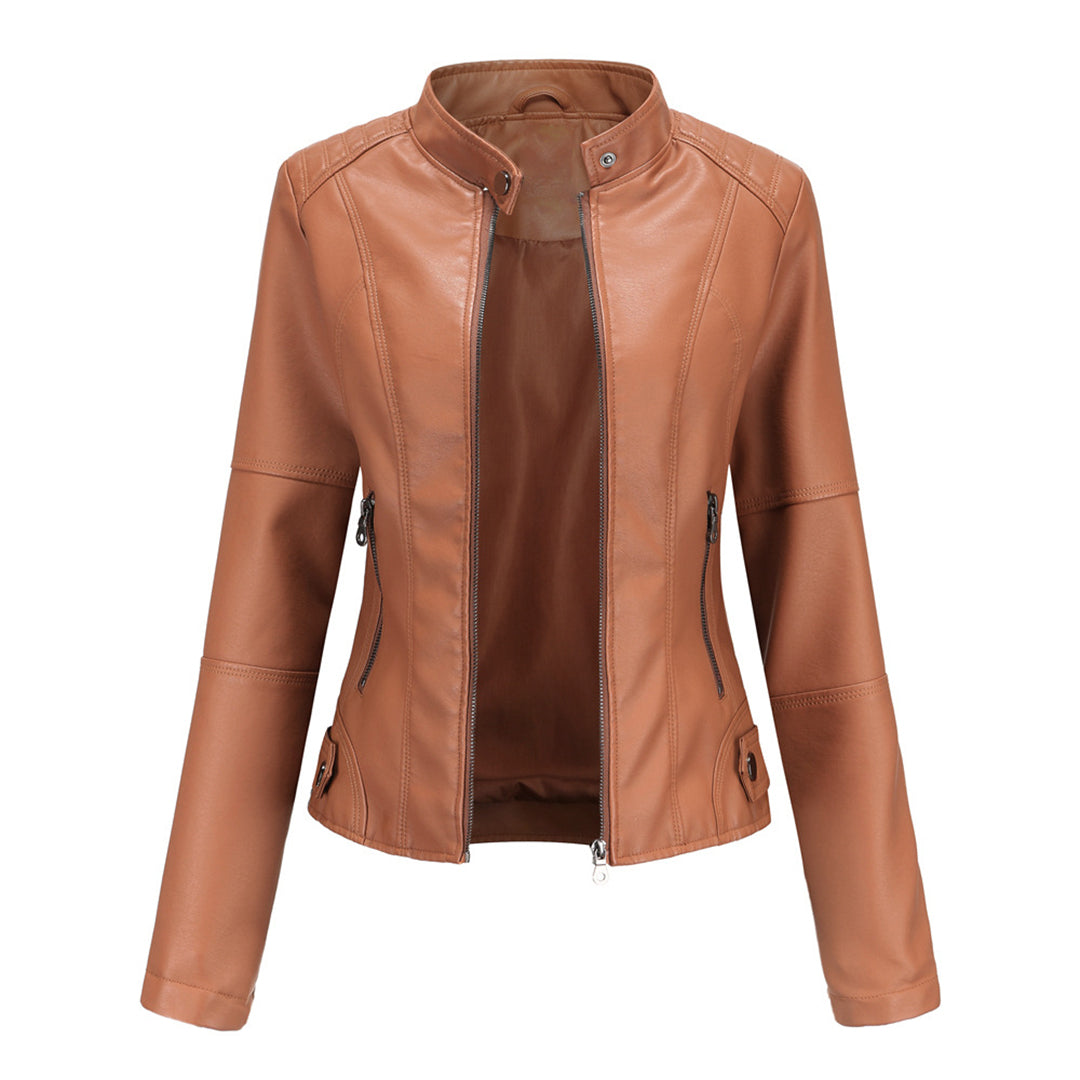 Women's Sleek Modern Zip Jacket