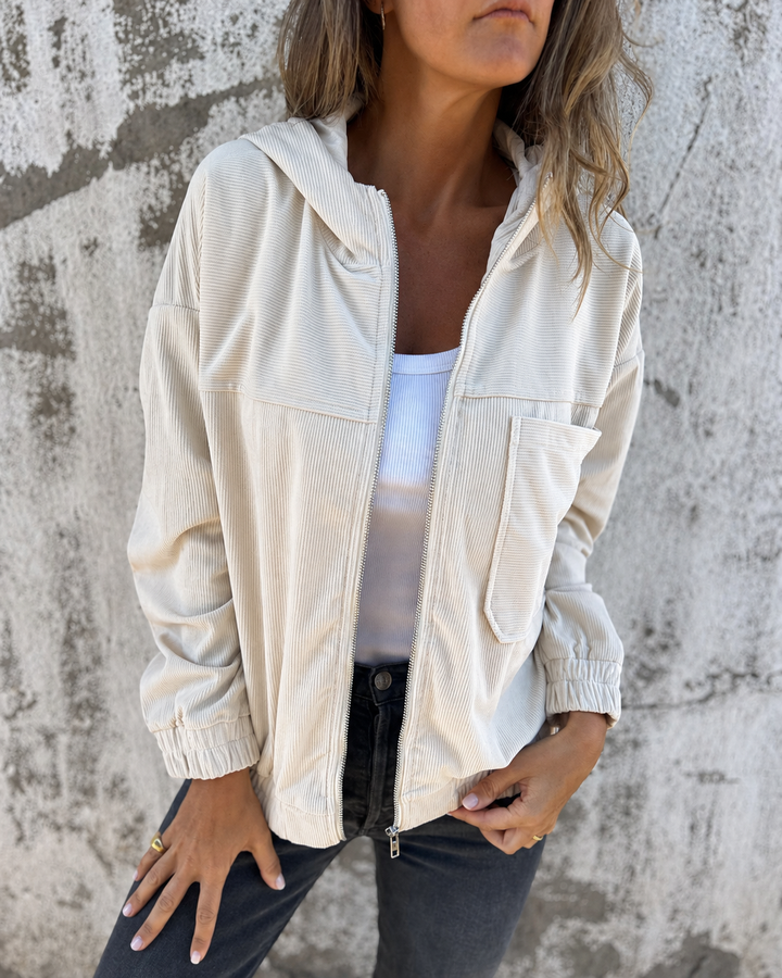 Women's Hooded Zip Jacket