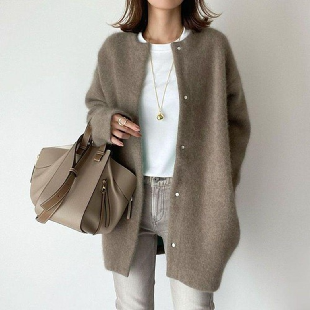 Catherine | Women’s Soft Relaxed Fit Long Cardigan - Image 5
