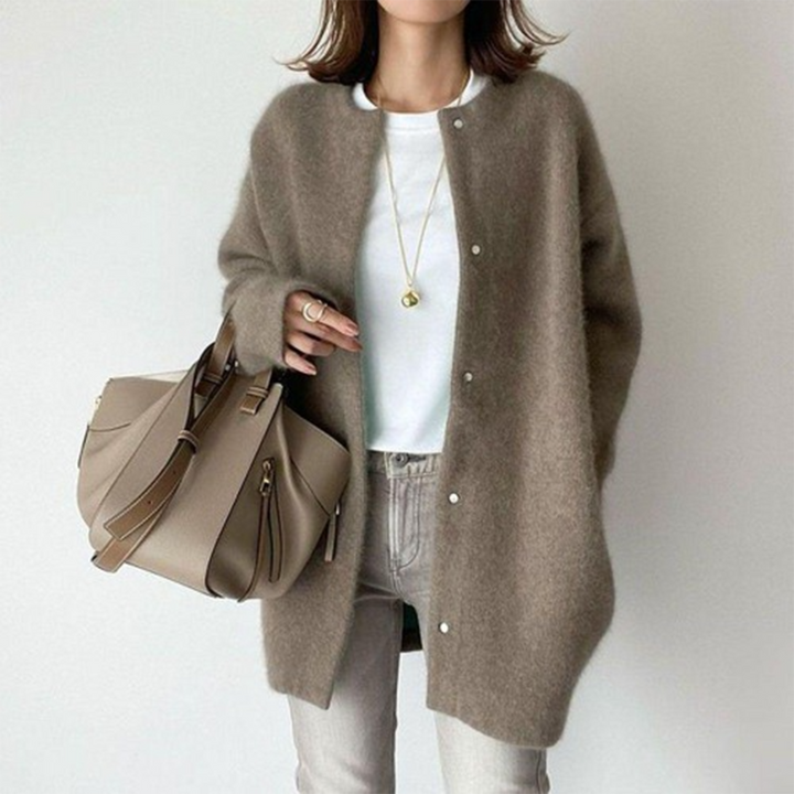 Catherine | Women’s Soft Relaxed Fit Long Cardigan - Image 5