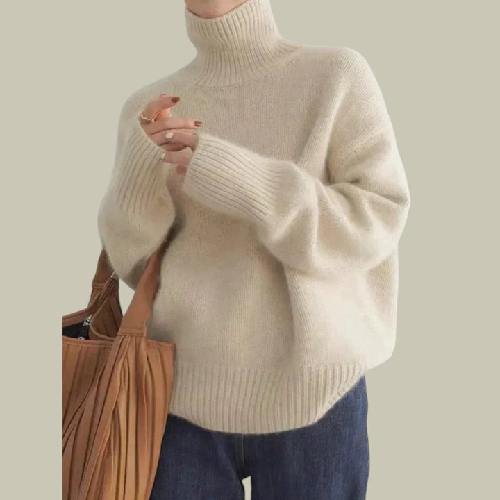 Mary | Women’s Relaxed Fit Merino And Wool Sweaters - Image 3