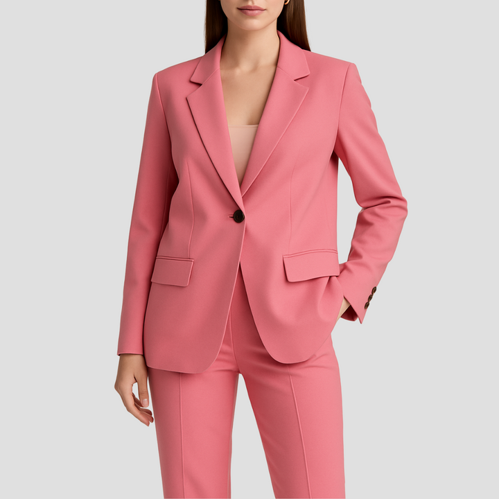 Jasmine | Women Tailored Suit Sets With Long Blazer Design - Image 3