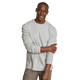 Men's long sleeve crew neck top with fine ribbed texture and cuffed sleeves