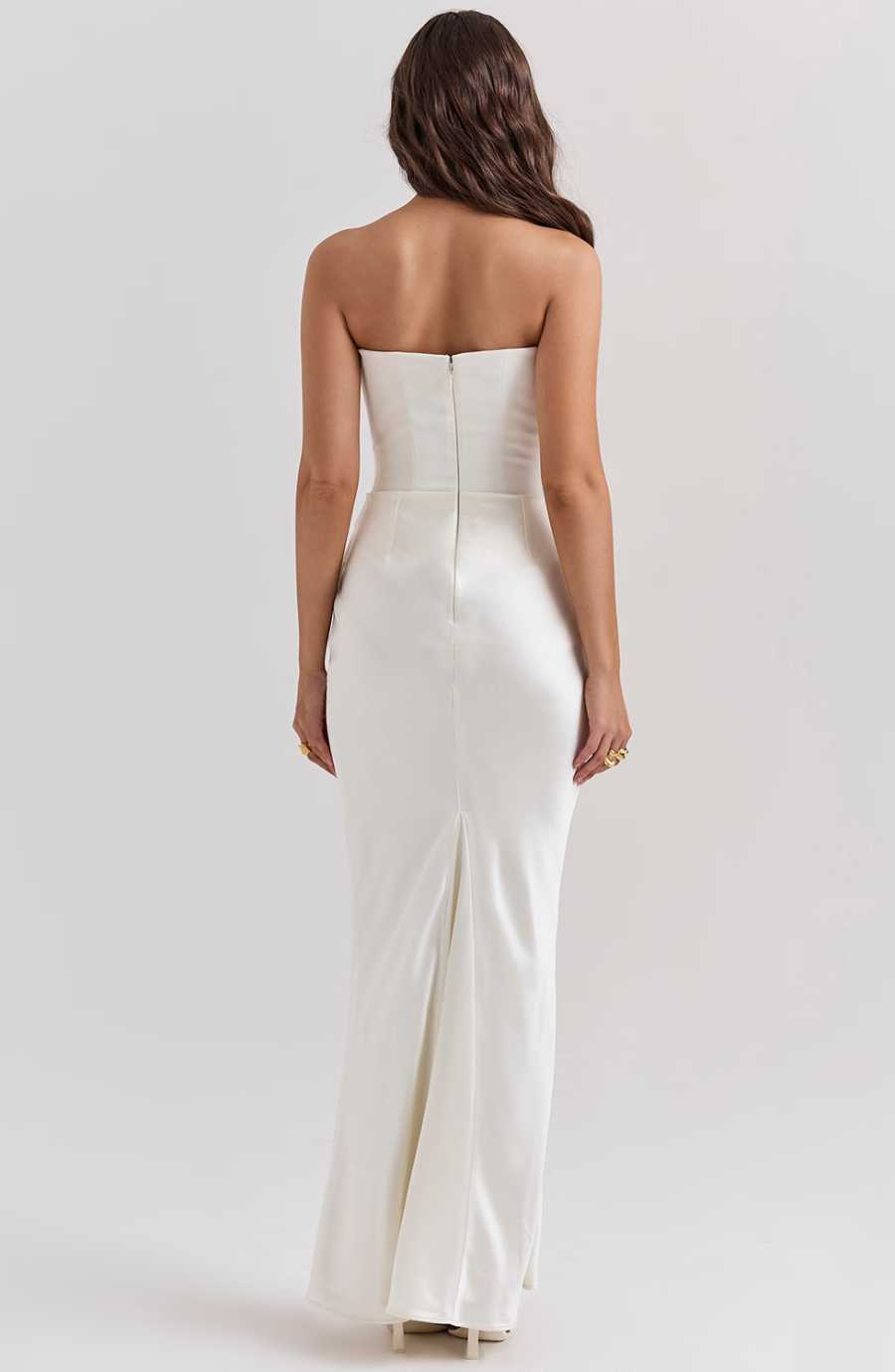 Camille | Women’s Strapless Corset Bodycon Maxi Dress - Image 17
