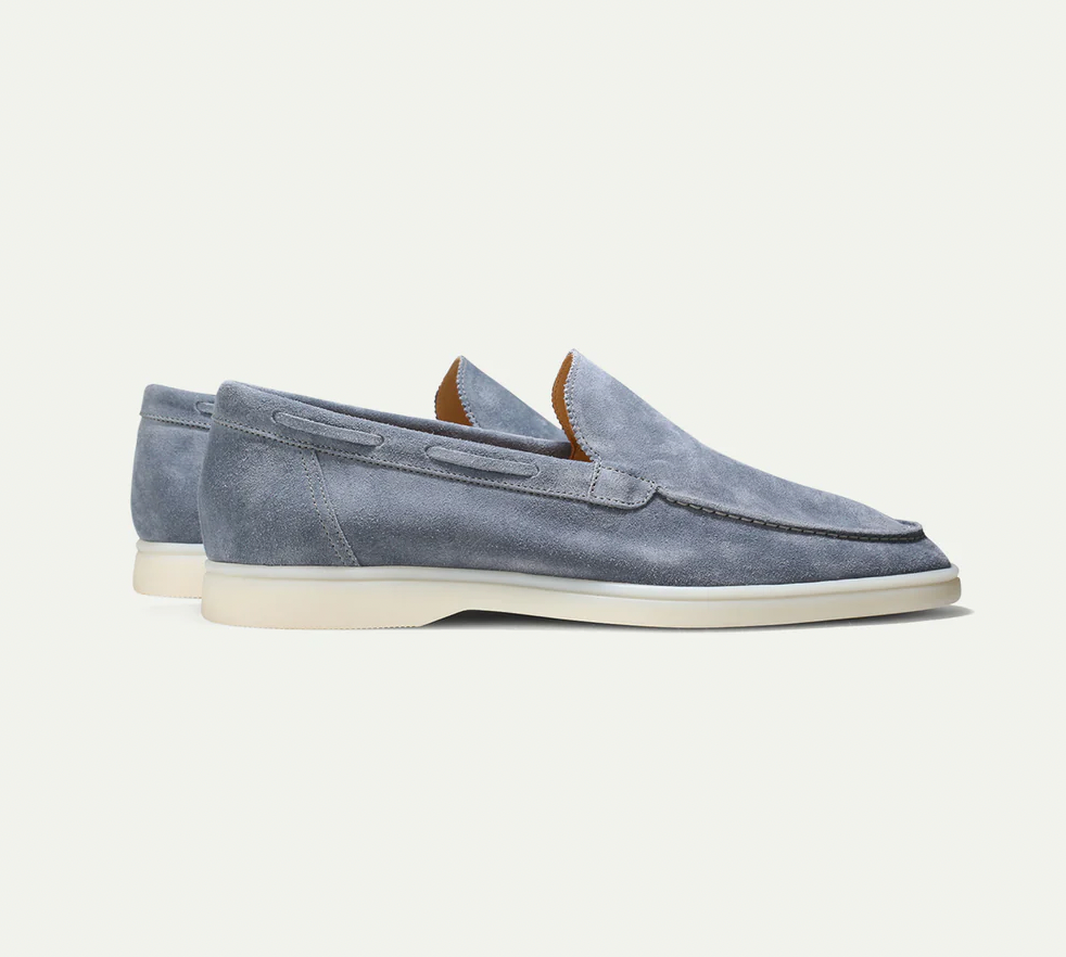 Lucas | Men's Suede Loafers with Slip-On Design