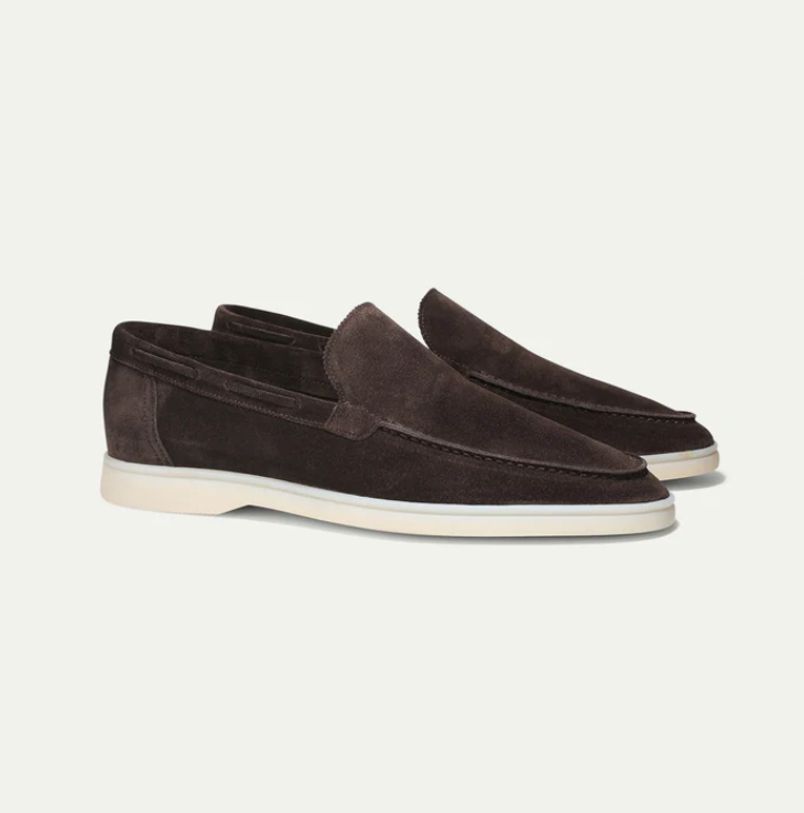 Lucas | Men's Suede Loafers with Slip-On Design