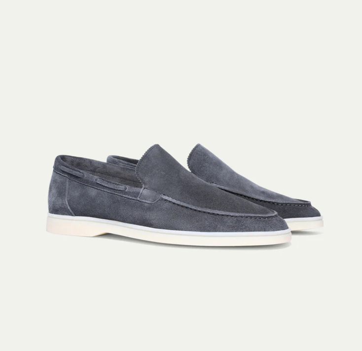 Lucas | Men's Suede Loafers with Slip-On Design