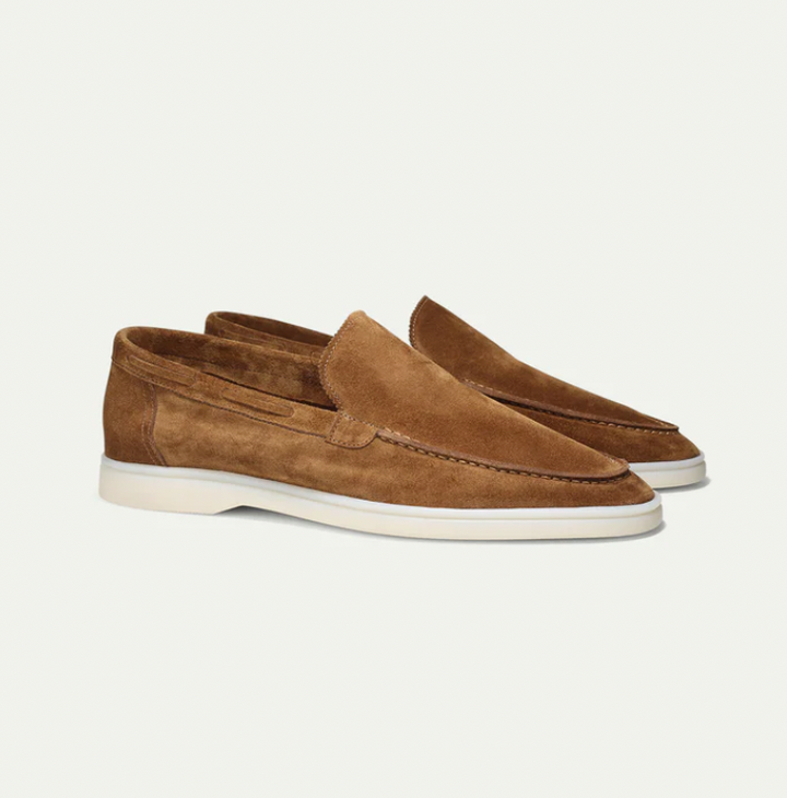 Lucas | Men's Suede Loafers with Slip-On Design