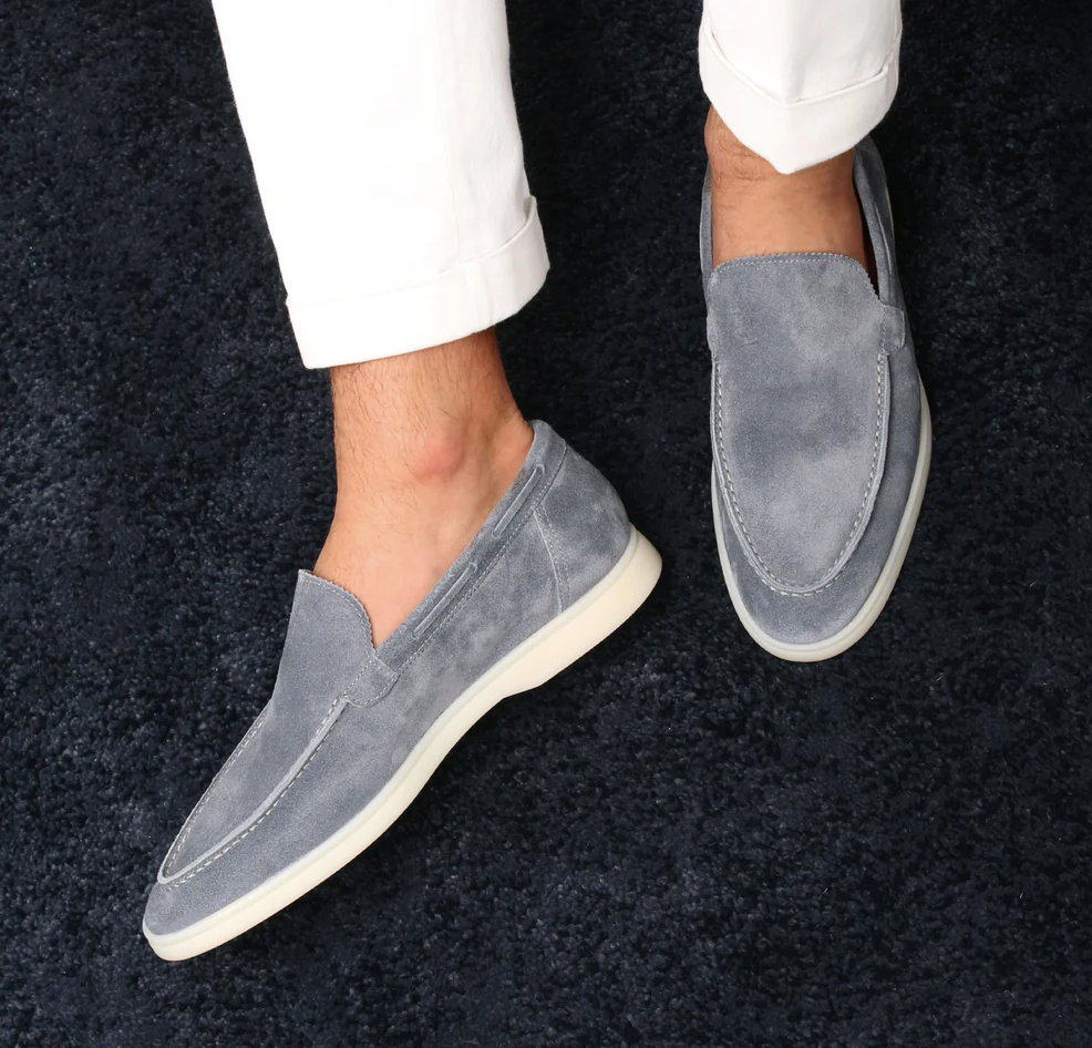 Lucas | Men's Suede Loafers with Slip-On Design