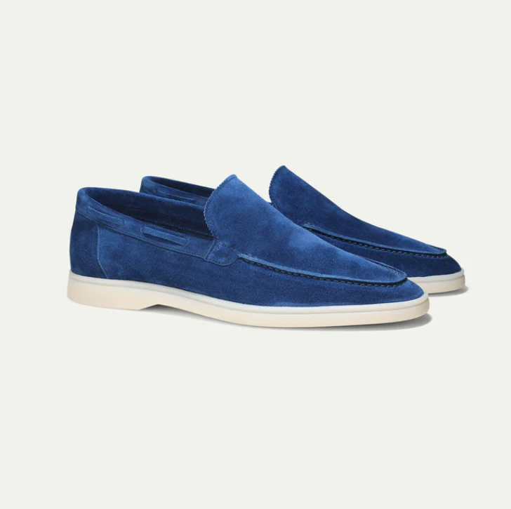 Lucas | Men's Suede Loafers with Slip-On Design