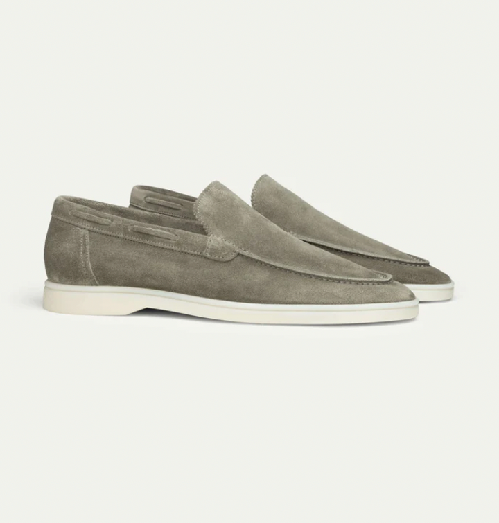 Lucas | Men's Suede Loafers with Slip-On Design