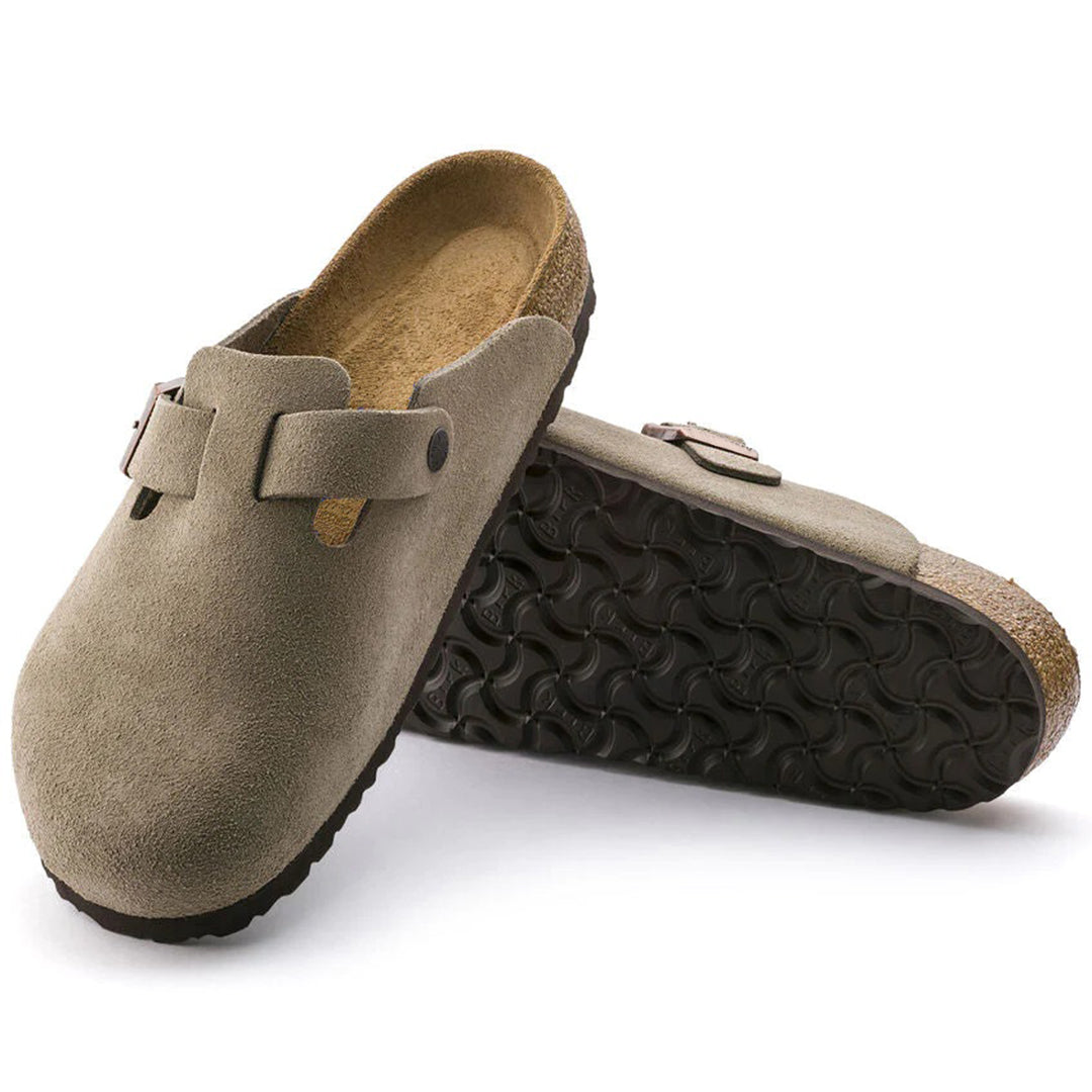Nolan | Men's Suede Loafers with Buckle Style