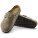 Nolan | Men's Suede Loafers with Buckle Style