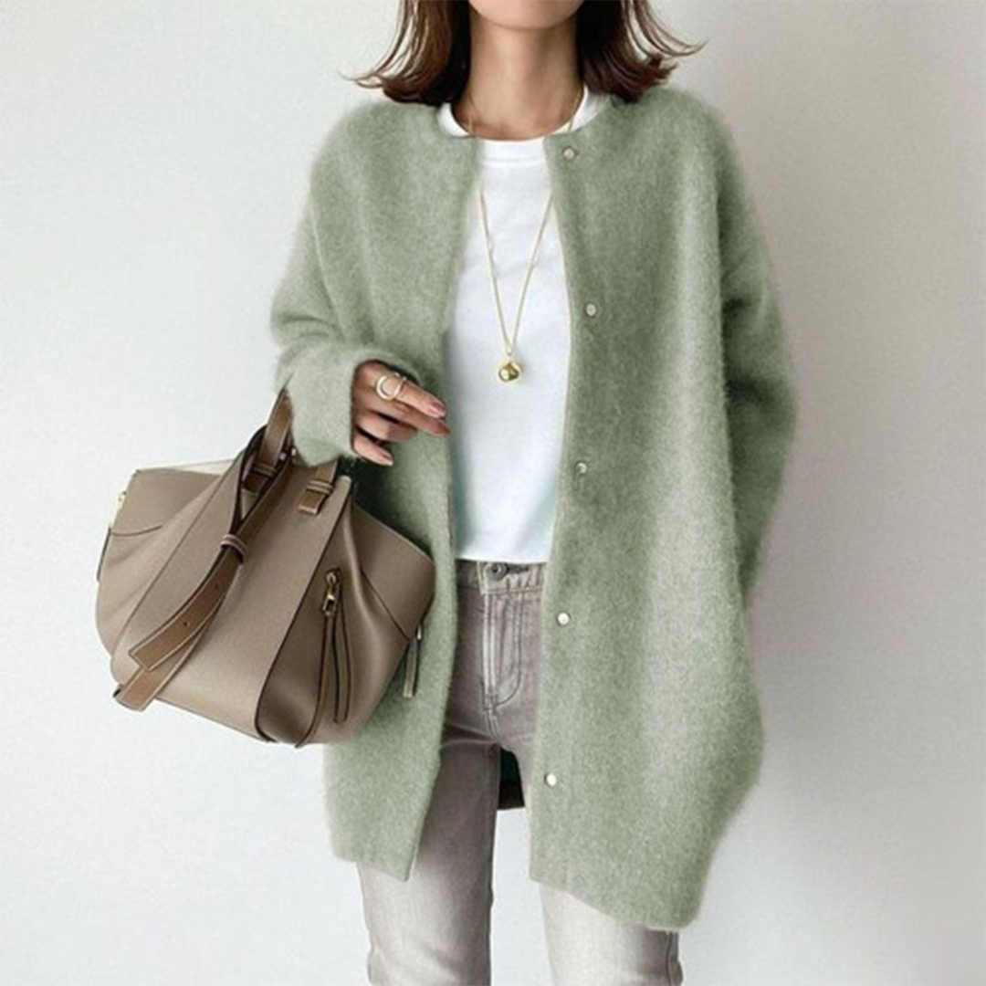 Catherine | Women’s Soft Relaxed Fit Long Cardigan - Image 6