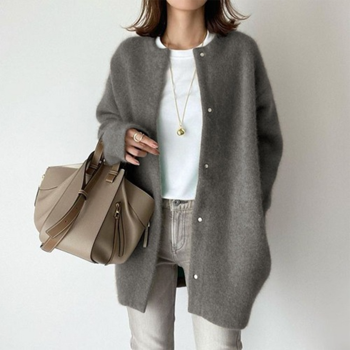 Catherine | Women’s Soft Relaxed Fit Long Cardigan - Image 4