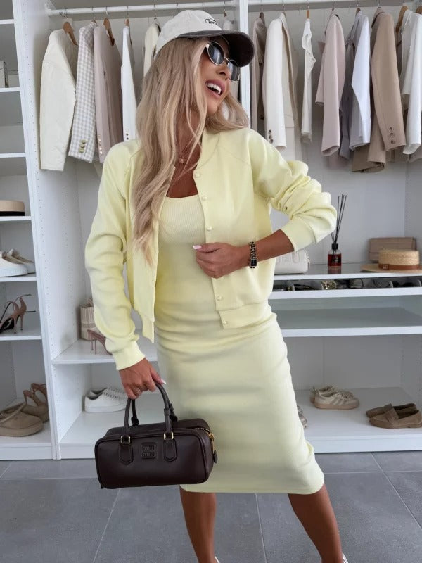 Helia | Two Piece Dress Outfit Set - Image 10