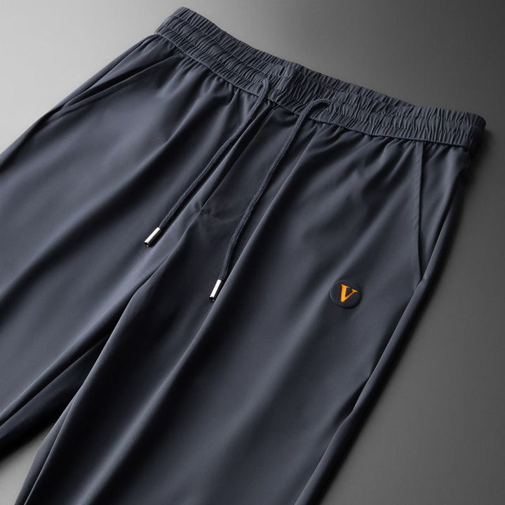 Men's Polo Shirt and Trousers Set, Short Sleeve